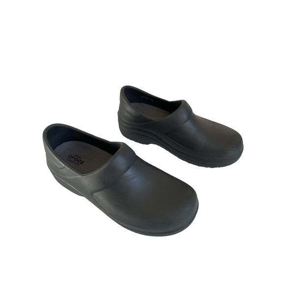 CROCS Women's Classic Black Mules - Picture 1 of 6